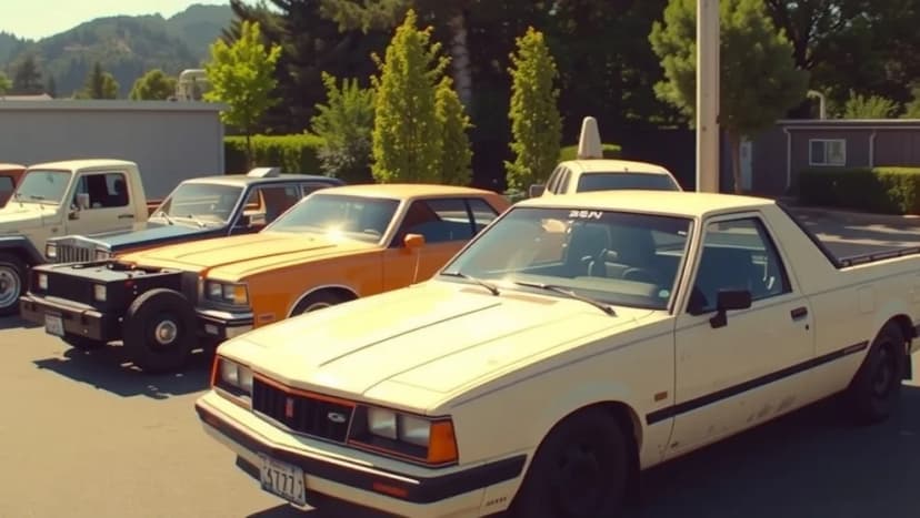 Gamla Toyota modeller som fortfarande går