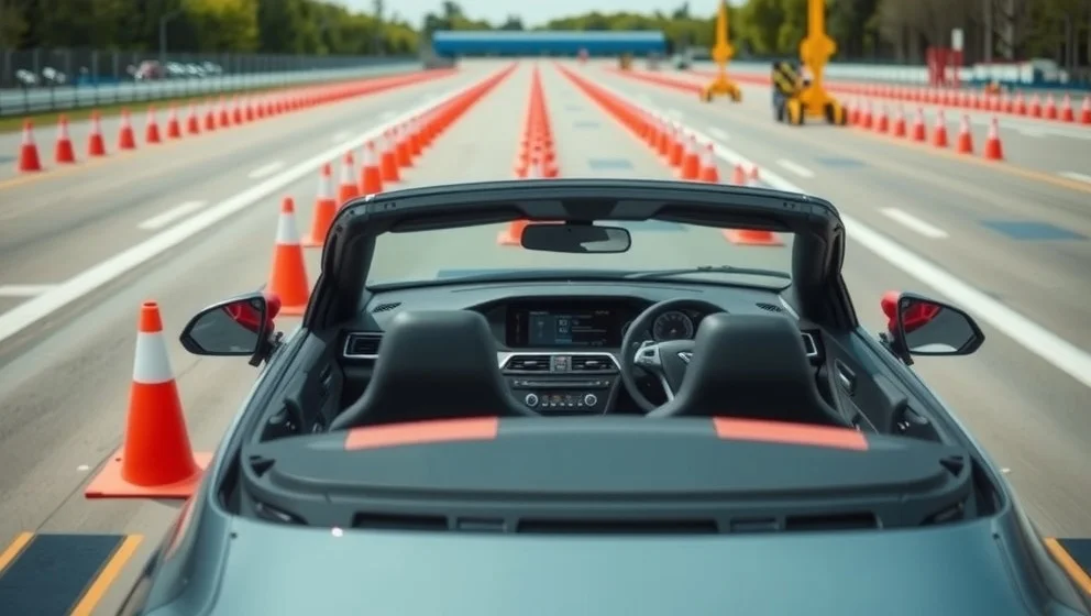 Hur går ett biltest till