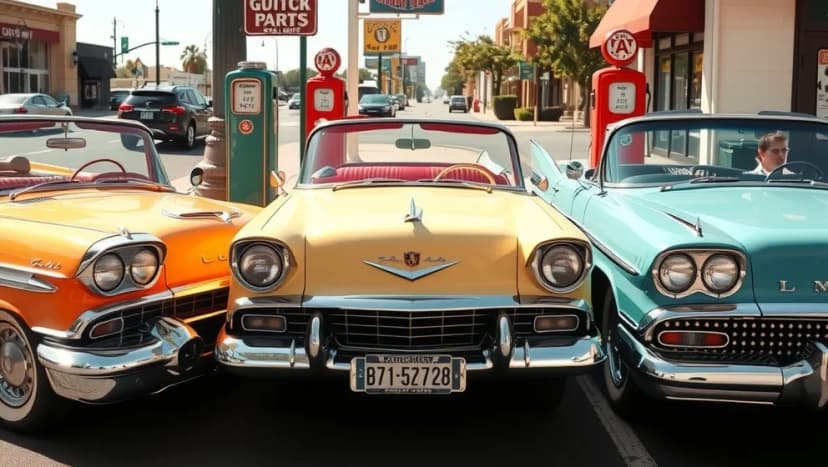 Ford modeller 1955 till 1970