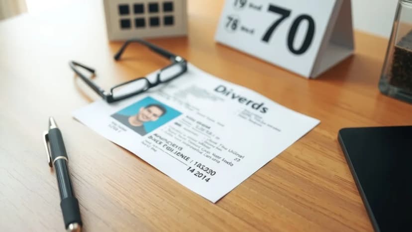 Förnya körkort när du är 70 år