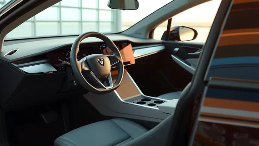 Model Y får helt nytt utseende inuti