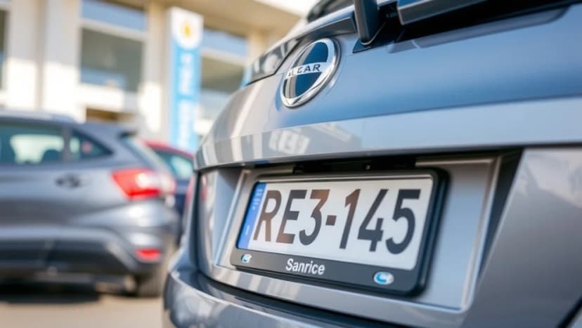 Vad kostar en ny registreringsskylt